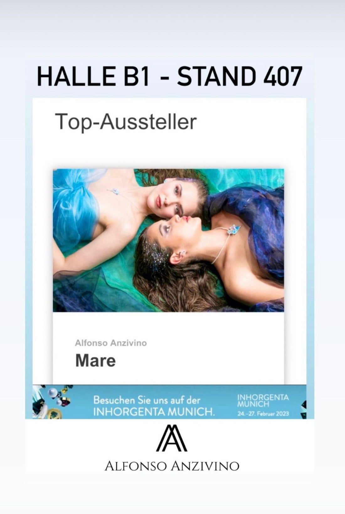 Inhorgenta München - Messe führt uns als "Top Aussteller"