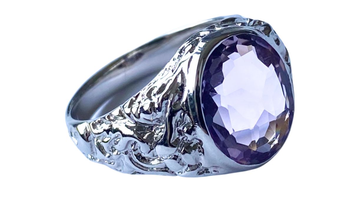 Ornamenta ovale Amethyst
