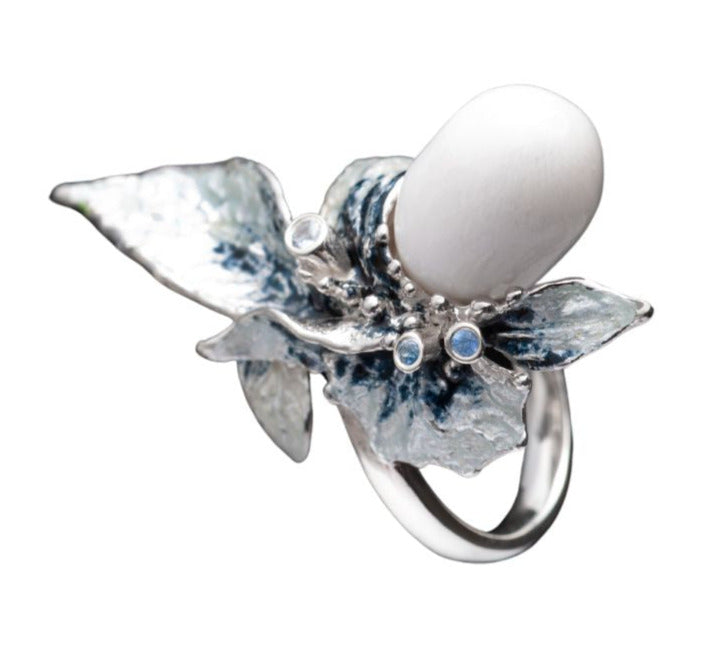Vivaldi Inverno Clam Unikat Ring