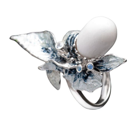 Vivaldi Inverno Clam Unikat Ring