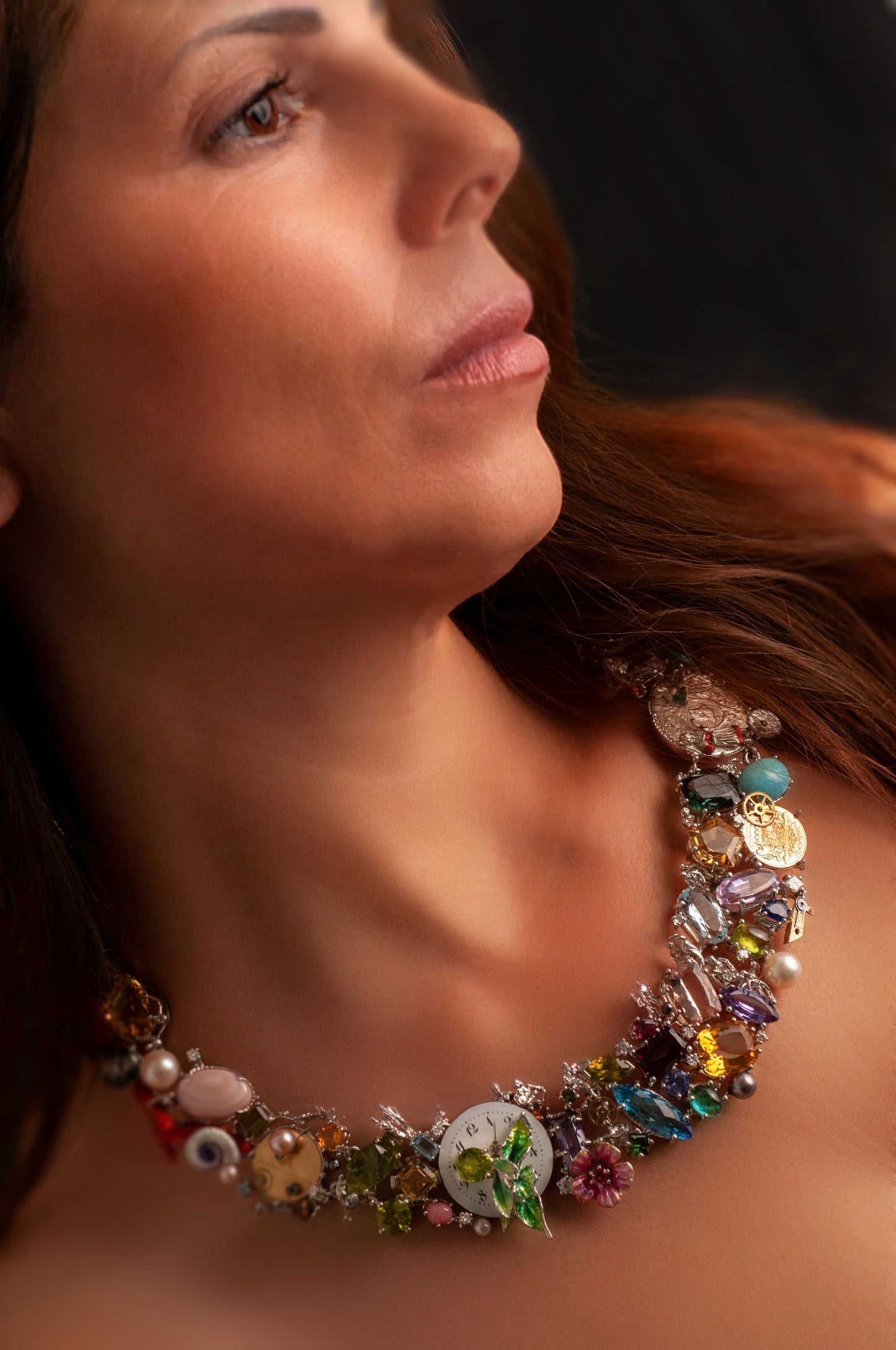 Tempus Fugit (times flies) - Jubiläumscollier