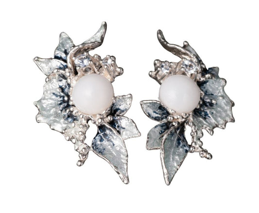 Unikat Ohrstecker Inverno Clam