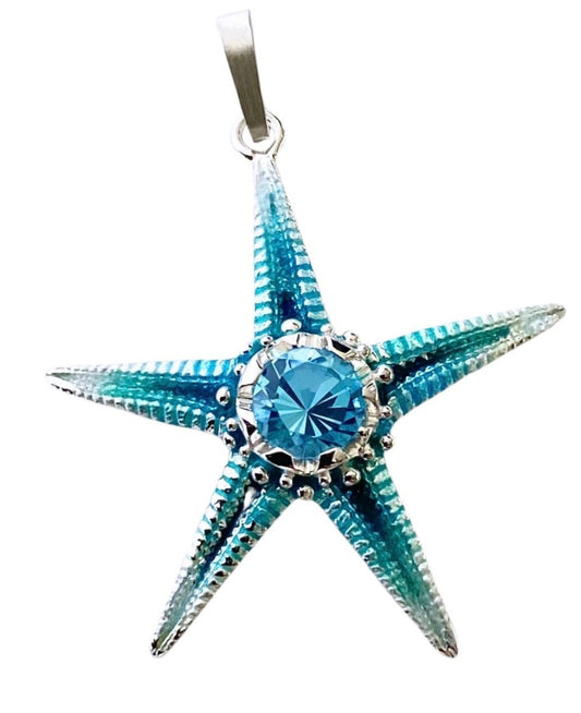 Stella Marina Emaille Anhänger