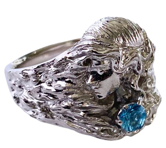 Sirena Ring rhodiniert