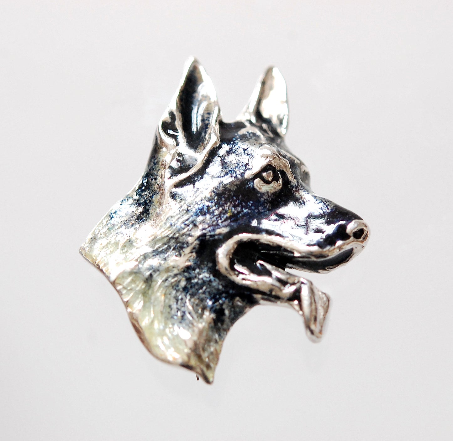 Deutscher Schäferhund Brosch-Anhänger