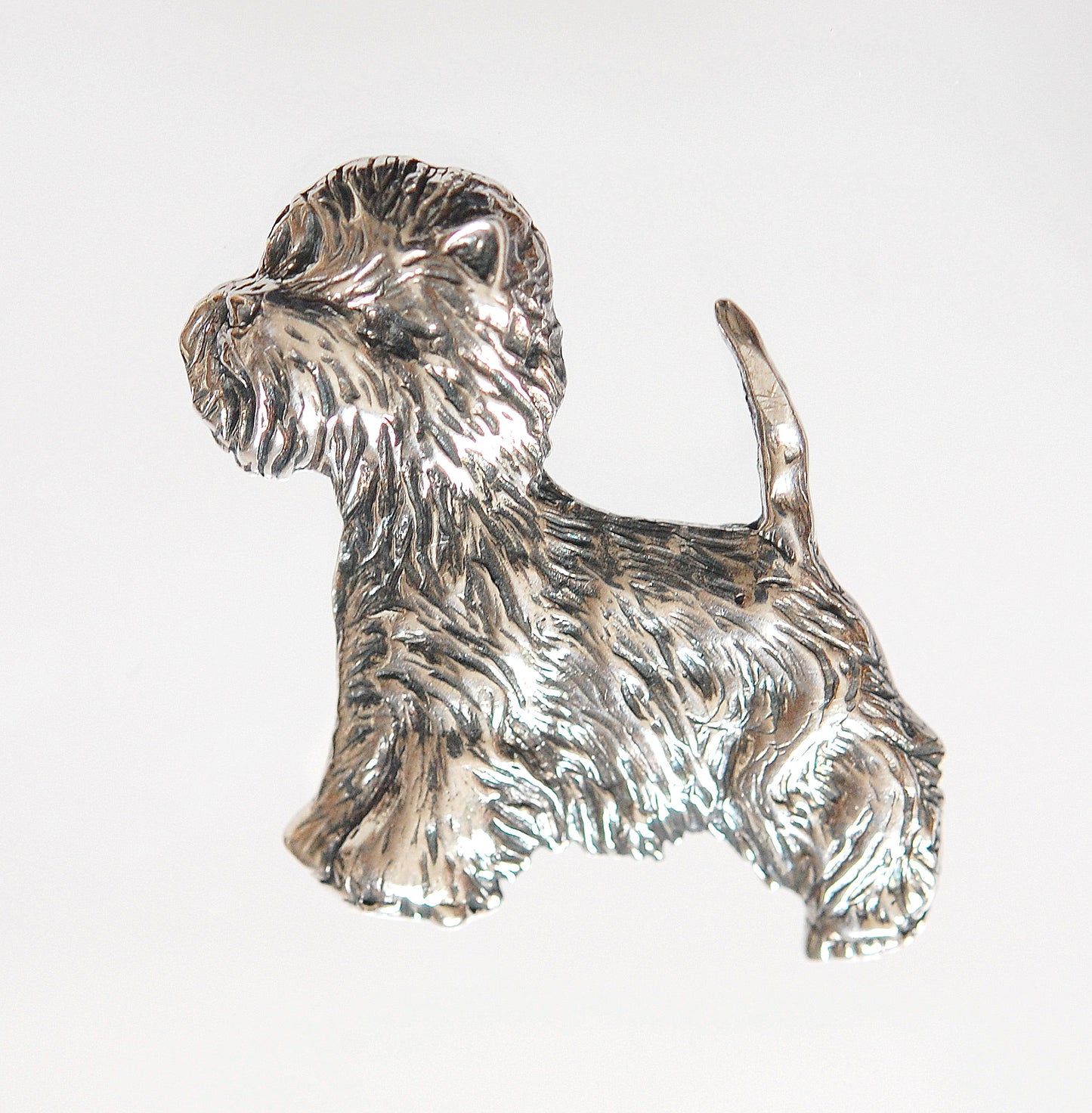Westie Brosch-Anhänger
