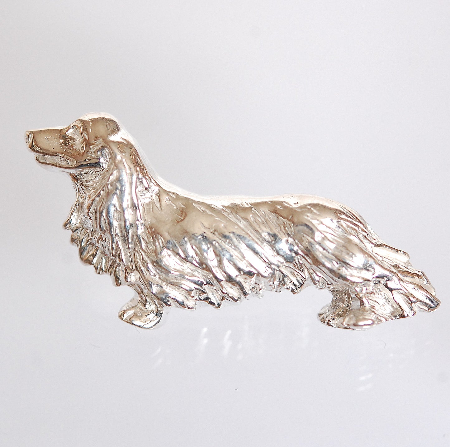 Langhaardackel - Dachshund Pin