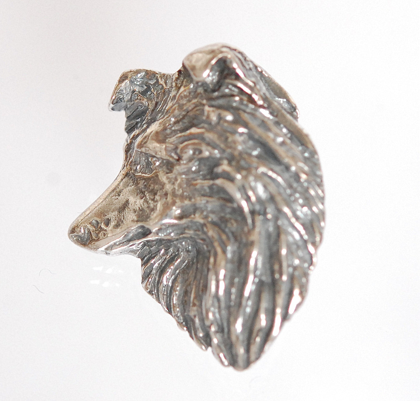 Langhaarcollie Pin