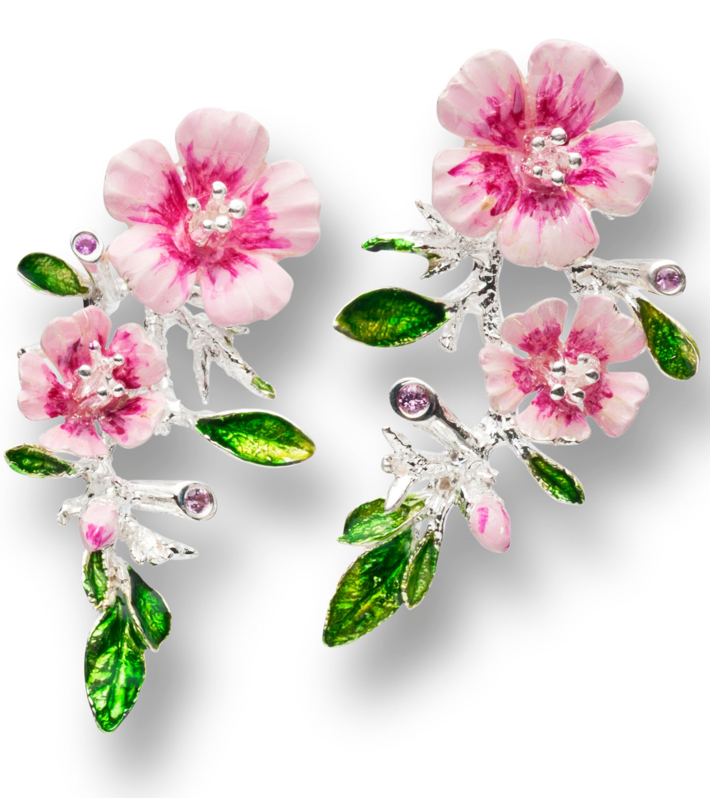 Mandorla Ohrschmuck opulent