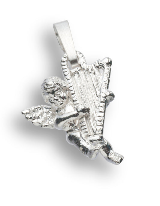 Barockengel Silber - Anhänger