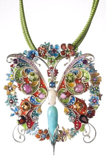 Unikat-Anhänger Farfalla