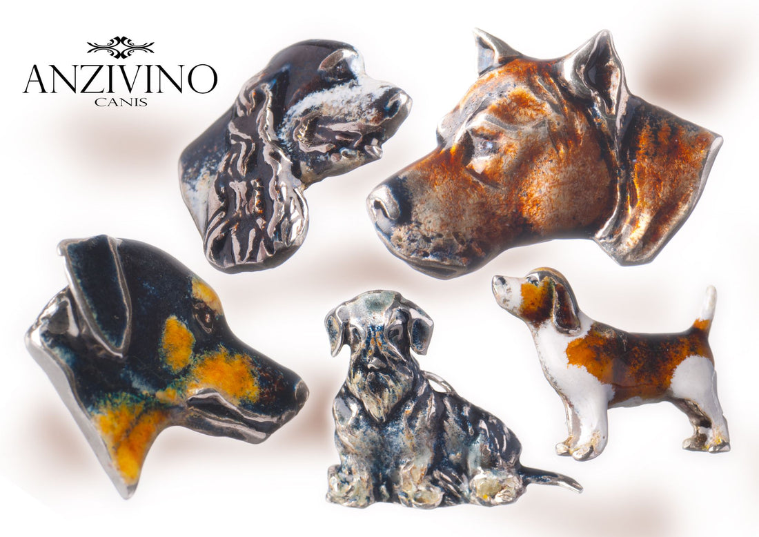 Neu im Anzivino Jewelry - Shop für alle Hundeliebhaber: die Kollektion Canis
