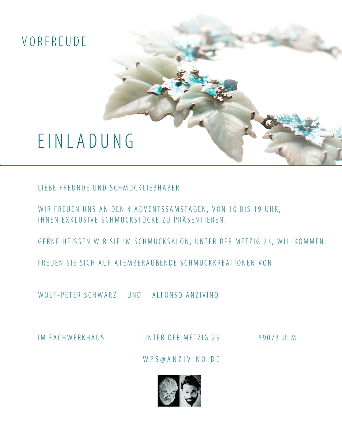 Winterzauber - Einladung zur Schmuckpräsentation