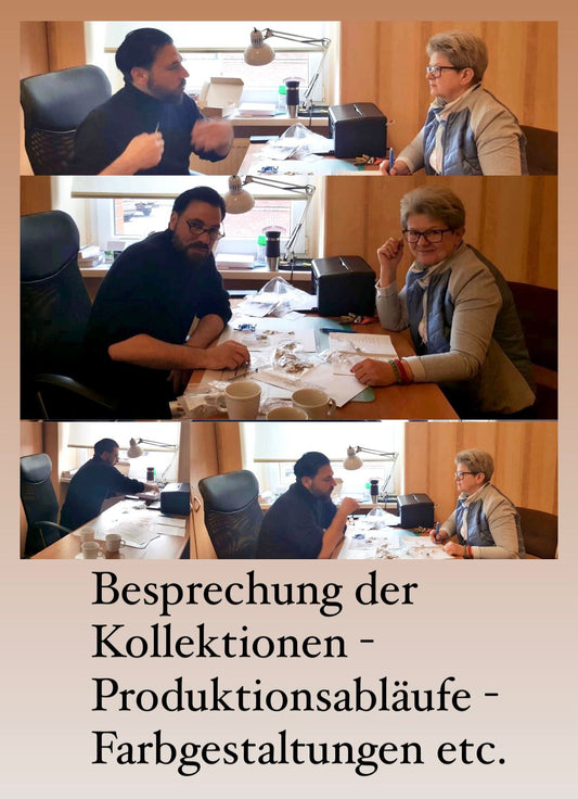 Feueremaille für die neue Kollektion