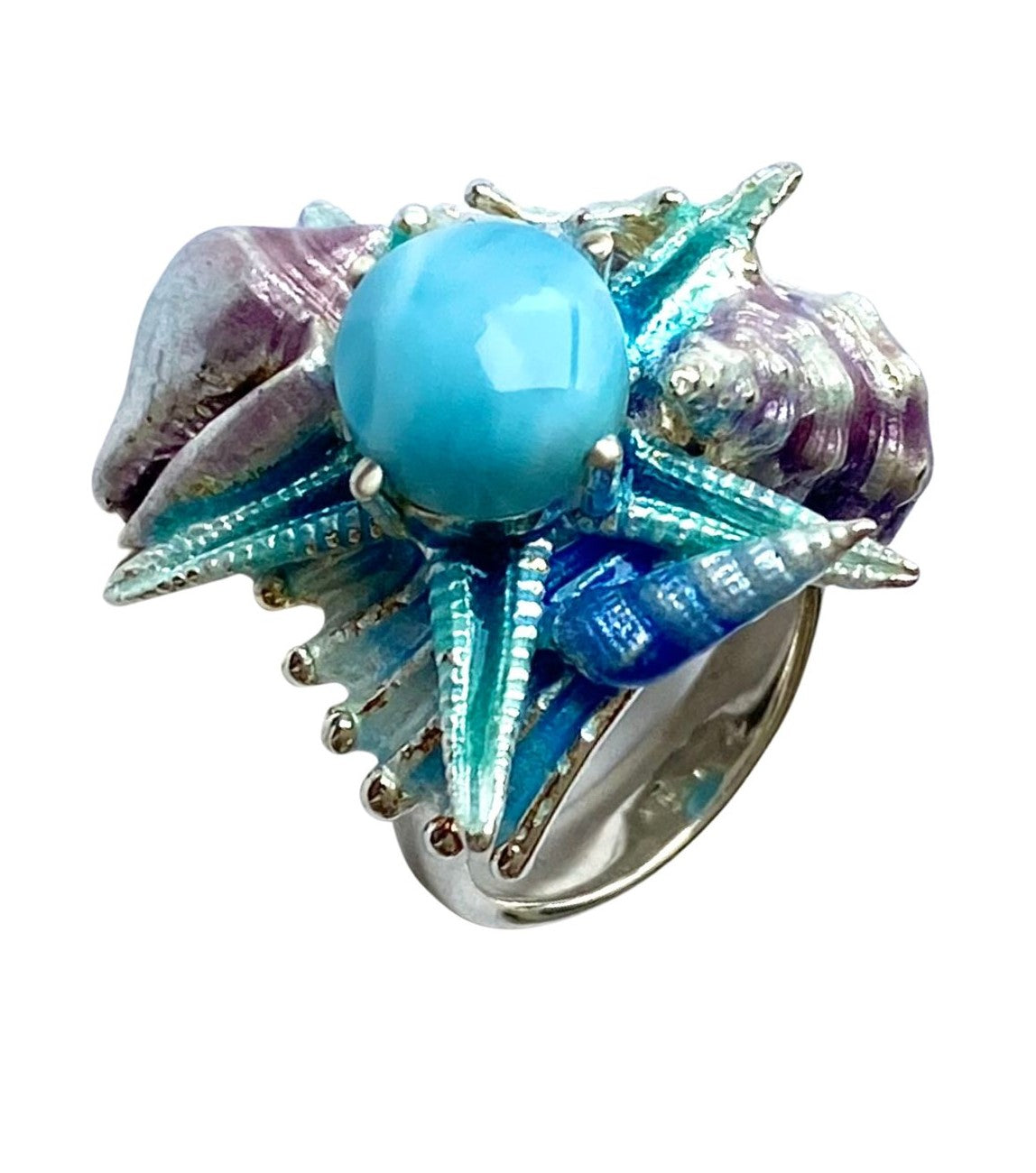 Karibik Larimar Ring