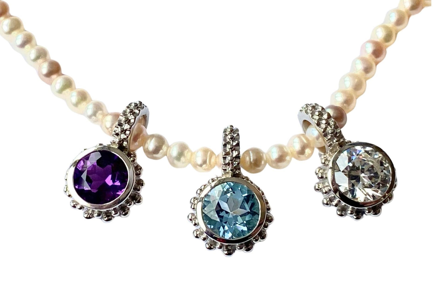 Goccia Amethyst Anhänger