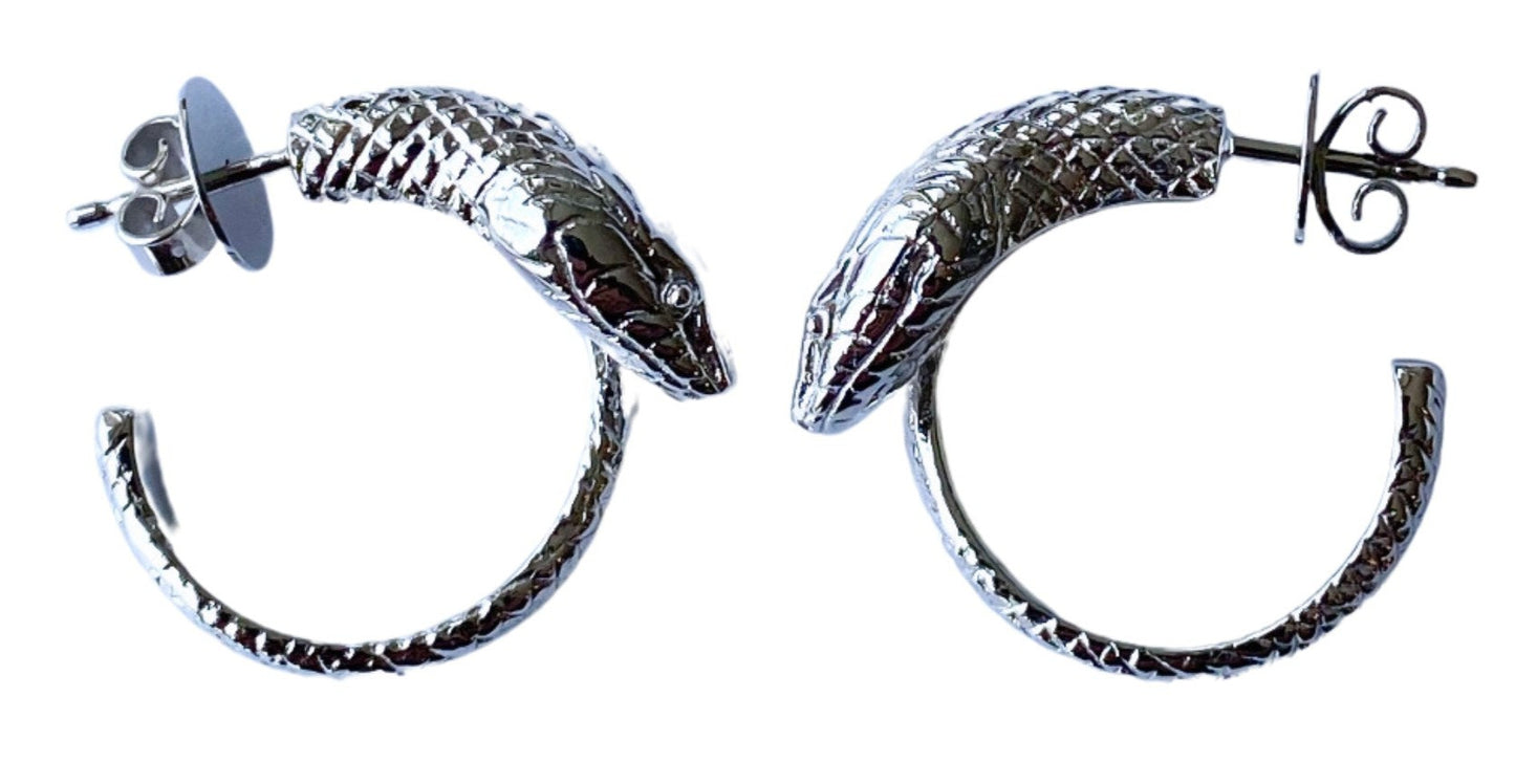 Serpenti argento Creolen