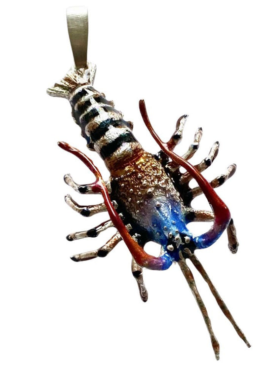 Lobster Emaille Anhänger