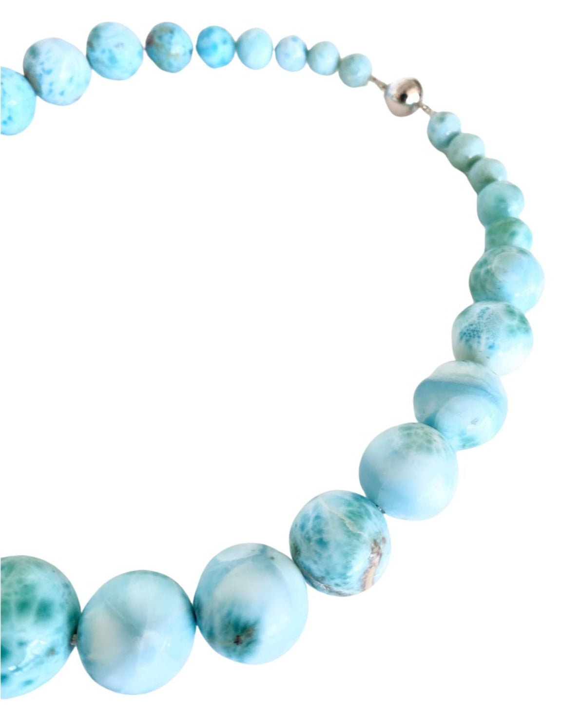 Larimar Collier UNIKAT