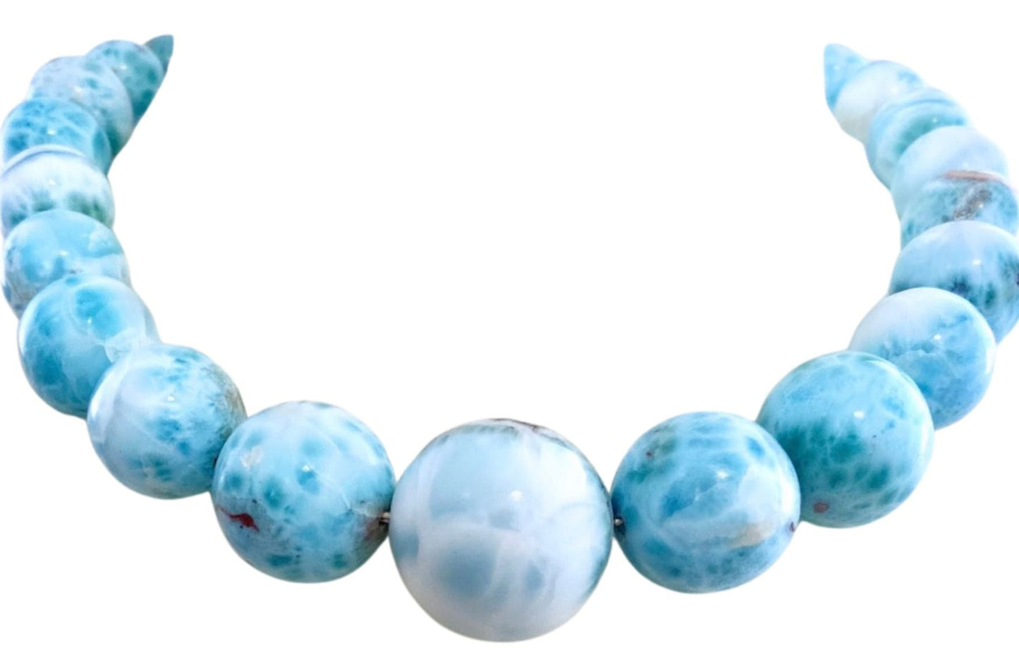 Larimar Collier UNIKAT