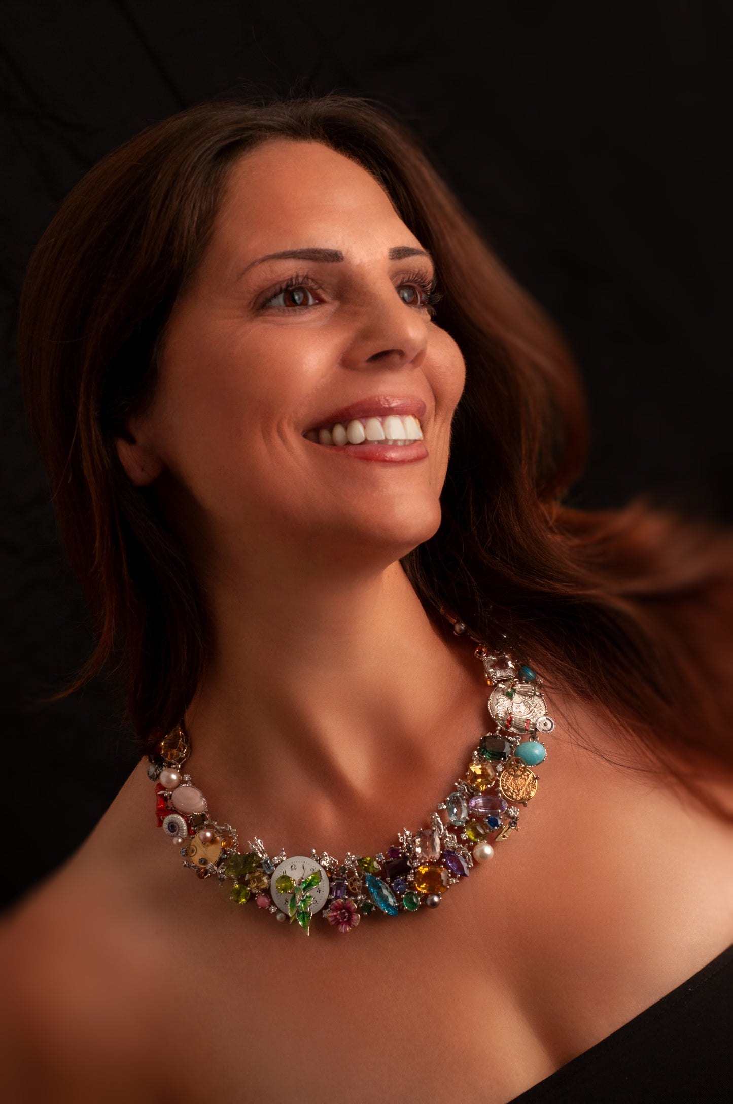 Tempus Fugit (times flies) - Jubiläumscollier