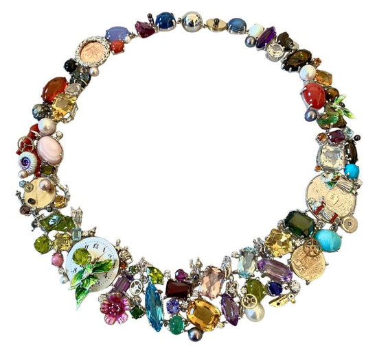 Tempus Fugit (times flies) - Jubiläumscollier