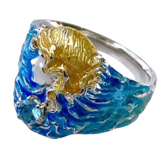 Sirena Emaille Ring