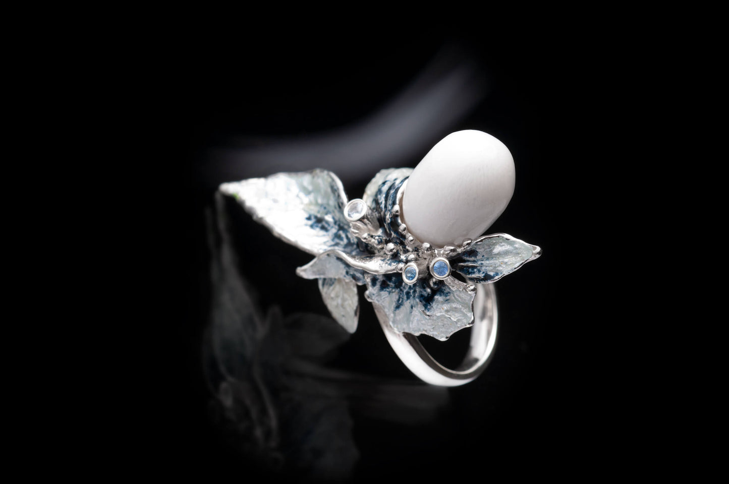 Vivaldi Inverno Clam Unikat Ring