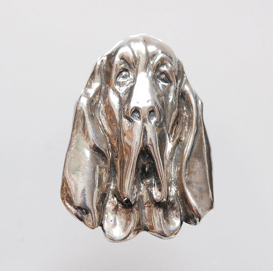 Bloodhound – St. Hubertushund  Brosch-Anhänger