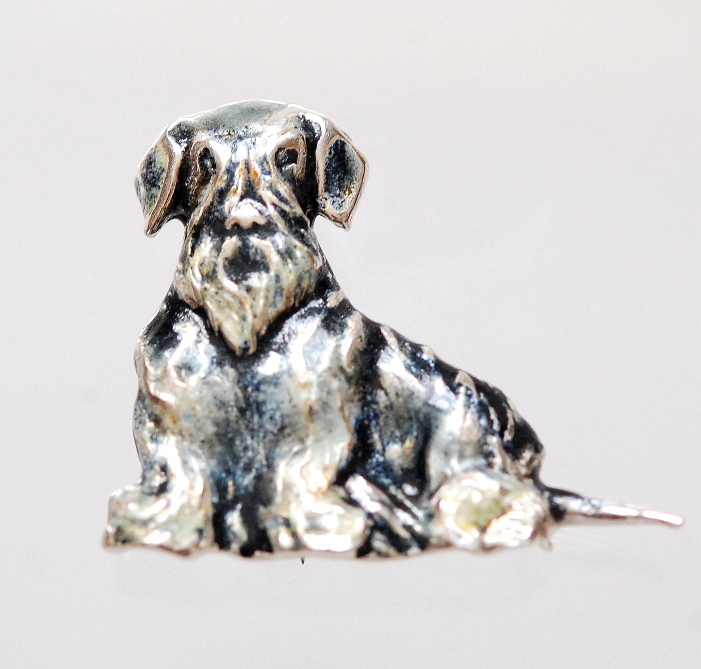 Tschechischer Terrier Brosch-Anhänger