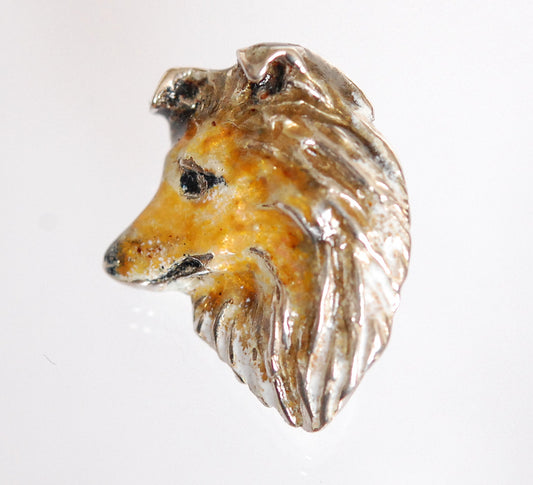 Langhaarcollie Pin